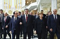 Ukraine conflict:  Leaders agree a joint declaration following peace talks in Minsk