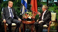 Erdogan propone a Raúl Castro construir la primera mezquita de Cuba
