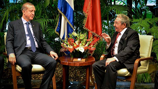 Erdogan propone a Raúl Castro construir la primera mezquita de Cuba Erdogan propone a Raúl Castro construir la primera mezquita de Cuba