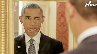 أوباما في فيديو مضحك للدعاية لموقع الرعاية الصحية