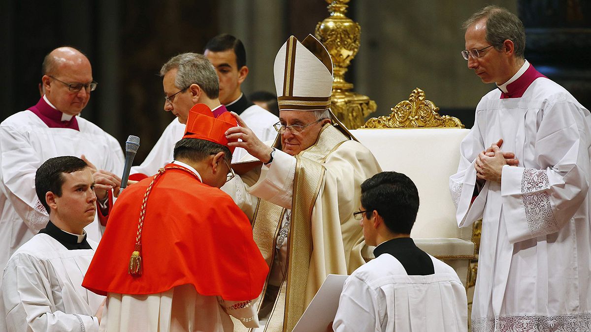 Pope Francis elevates 20 new cardinals many from developing countries
