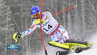 Jean-Baptiste Grange surpreende e é campeão do mundo de slalom... outra vez