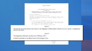 Ουκρανία: Σε ισχύ οι νέες κυρώσεις της ΕΕ κατά Ρωσίας και φιλορώσων