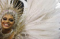 Segunda noche con las mejores escuelas de samba en el carnaval de Río