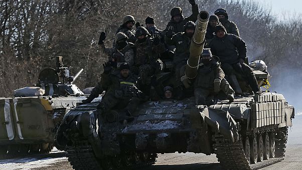 Ukraine president confirms pull out of troops from rebel-held city Ukraine president confirms pull out of troops from rebel-held city