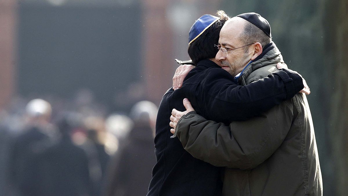 Multitudinario adiós en Copenhague al joven judío asesinado en los atentados