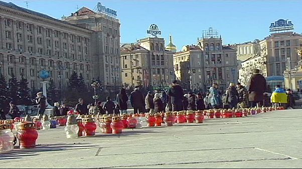 Tristesse des Ukrainiens après la prise de Debaltseve par les séparatistes Tristesse des Ukrainiens après la prise de Debaltseve par les séparatistes
