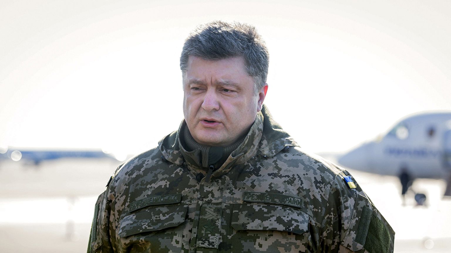 Poroshenko proposes international peacekeepers for eastern Ukraine