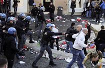 Roma-Feyenoord: 23 arresti per i disordini nel centro di Roma