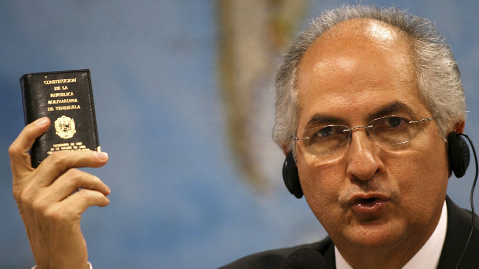 Detienen al alcalde metropolitano de Caracas, el opositor Antonio Ledezma