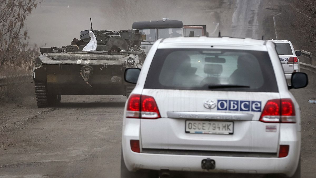 "There is a general ceasefire but there are exceptions," says OSCE on Ukraine truce