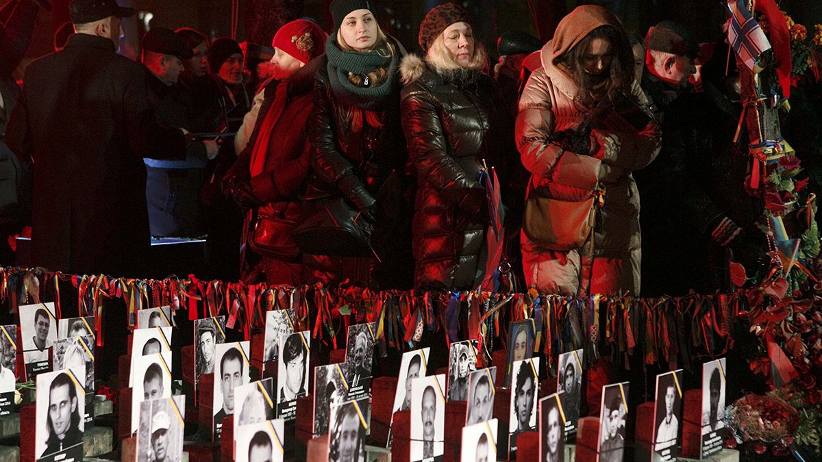 Kiev lembra "heróis" de Maidan