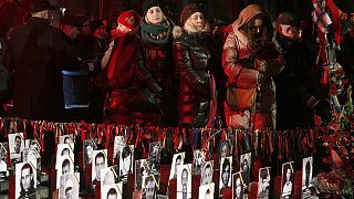 Mártires de "Maidan" homenageados em Kiev e com Moscovo no alvo