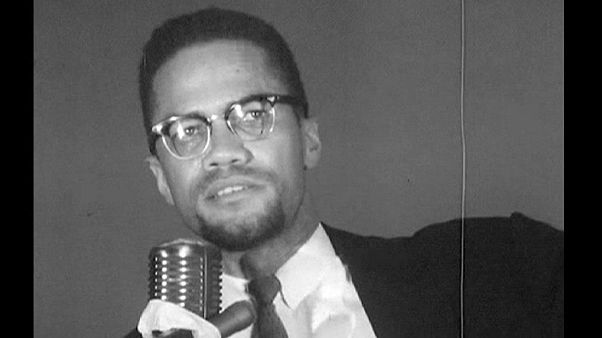 Malcolm X ölüm yıl dönümünde anıldı Malcolm X ölüm yıl dönümünde anıldı