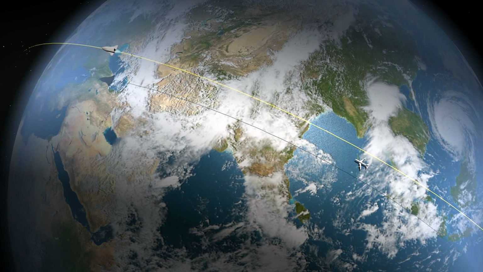 Do you know: how to fly around the world in 3 hours?