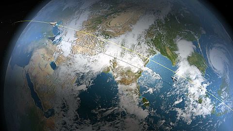 Do you know: how to fly around the world in 3 hours?