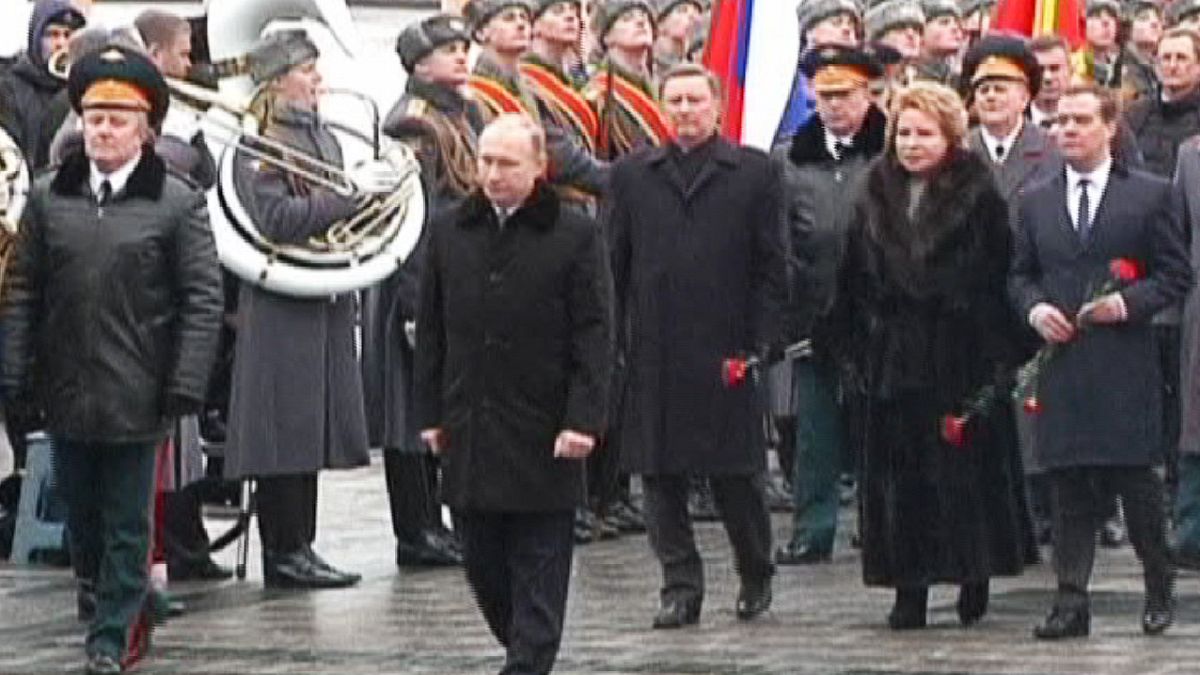 بوتين في يوم "المدافع عن أرض الأم"