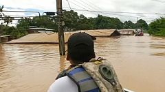 Heavy flooding in Bolivia leaves hundreds of families homeless