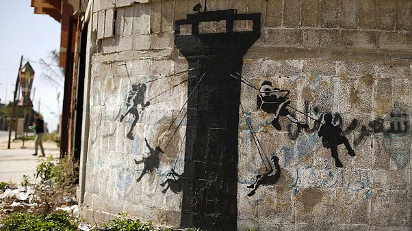 Video: Banksy lädt Touristen ein nach... Video: Banksy lädt Touristen ein nach...