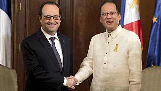 Hollande wirbt auf den Philippinen für Kampf gegen Klimawandel