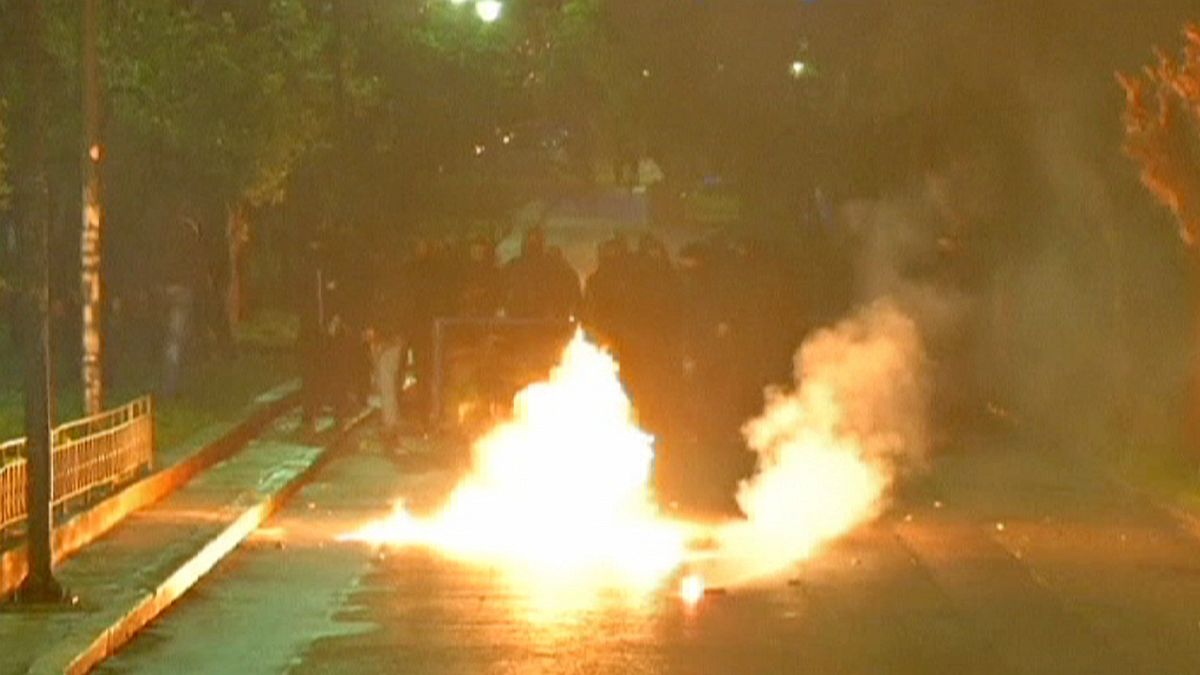 Athén: az első kormányellenes tüntetés