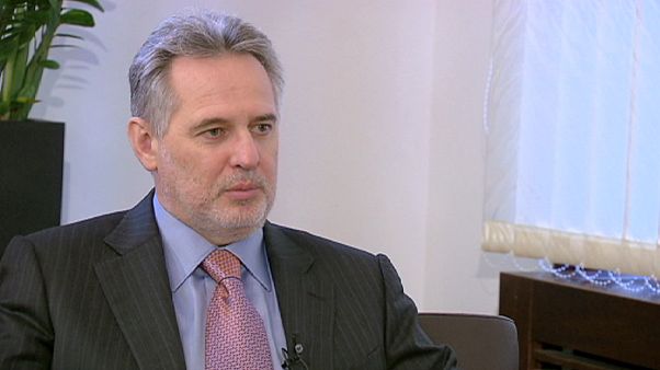 Umstrittener Oligarch: "Europa, die Ukraine und Russland sollten sich zusammensetzen" Umstrittener Oligarch: "Europa, die Ukraine und Russland sollten sich zusammensetzen"