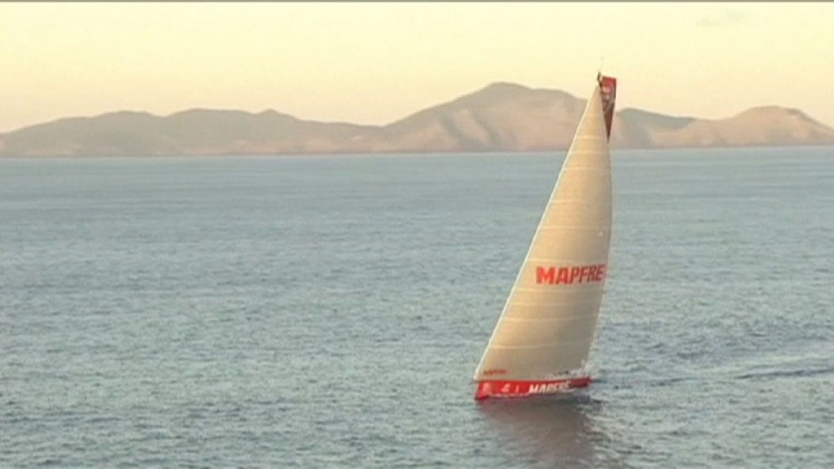 El 'Mapfre' español gana cuarta etapa de la Volvo Ocean Race