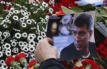 Trauermarsch von Russlands Opposition für Boris Nemzow