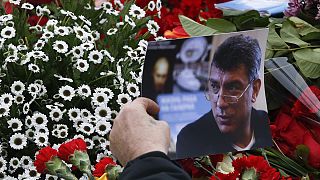 Trauermarsch von Russlands Opposition für Boris Nemzow