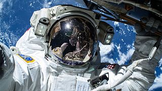 Astronauts go on spacewalk for new work on ISS