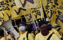 Hong Kong: Confrontos entre a polícia e manifestantes
