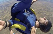 Skydiver has lucky escape after seizure at 9,000 feet