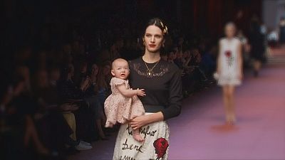 Mum's the word for Dolce and Gabbana at Milan Fashion Week Mum's the word for Dolce and Gabbana at Milan Fashion Week