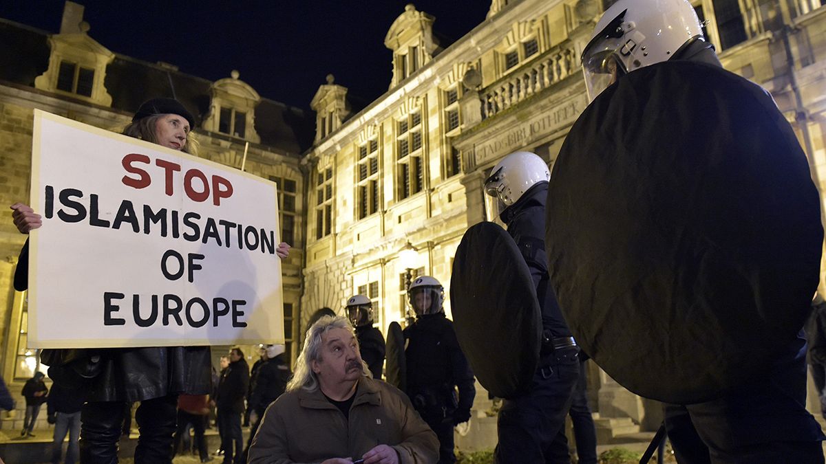 حركة بيغيدا تنظم مظاهرات ضد الإسلام في بلجيكا وألمانيا وبريطانيا