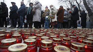 تشييع جثمان المعارض الروسي بوريس نيميتسوف
