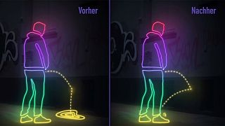 Hambourg : des habitants s'attaquent aux urineurs intempestifs avec des murs hydrophobes