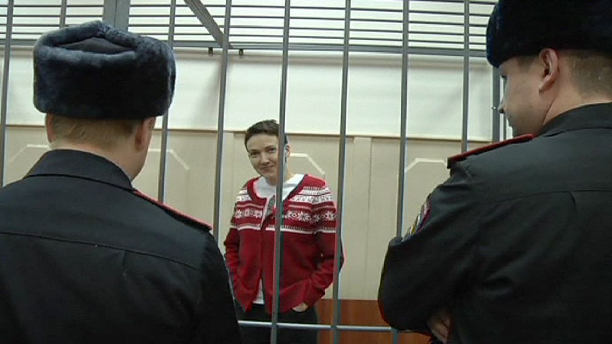 Moscow court rejects Ukraine ex-pilot Nadiya Savchenko's appeal