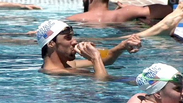 Michael Phelps hofft auf WM Teilnahme Michael Phelps hofft auf WM Teilnahme