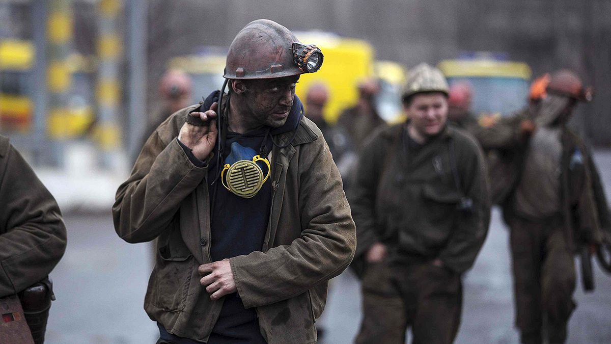Ukrayna'da ölen madenciler için bir günlük yas ilan edildi