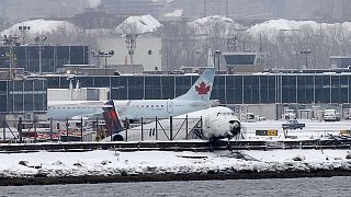 Delta Havayolları uçağı pistten çıktı