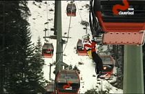 Rescuers end cable car drama safely
