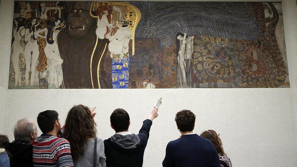 L'Autriche conserve la "Frise Beethoven" de Klimt