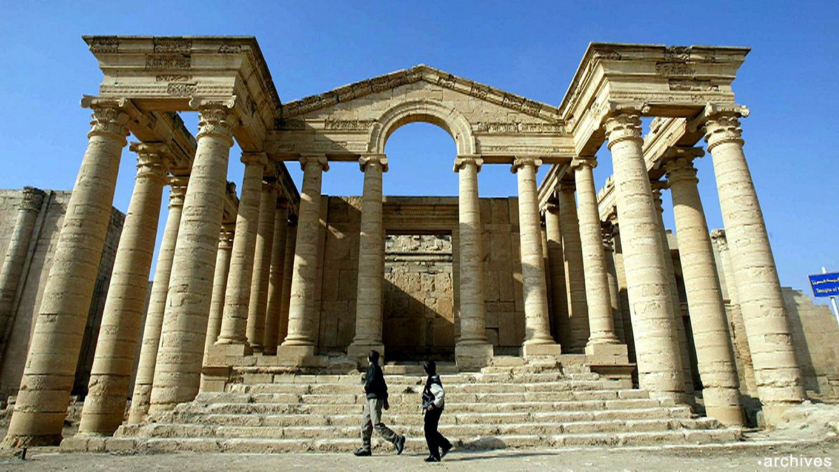 IS-Miliz zerstört Weltkulturerbe in Al-Hadra