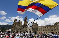 Bogota "marche pour la vie"