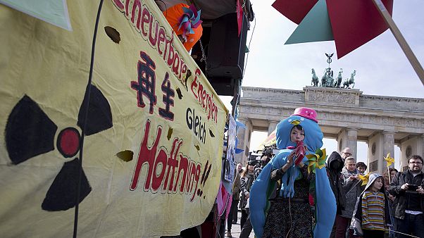 Anti-nuclear demonstration in Germany Anti-nuclear demonstration in Germany