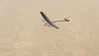 Solar plane completes maiden leg of record attempt