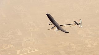 Solar Impulse takes off from Oman on second-leg of record breaking trip