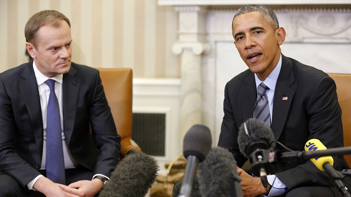 الأزمة الأوكرانية على رأس الأولويات في محادثات أوباما و تاسك في البيت الأبيض