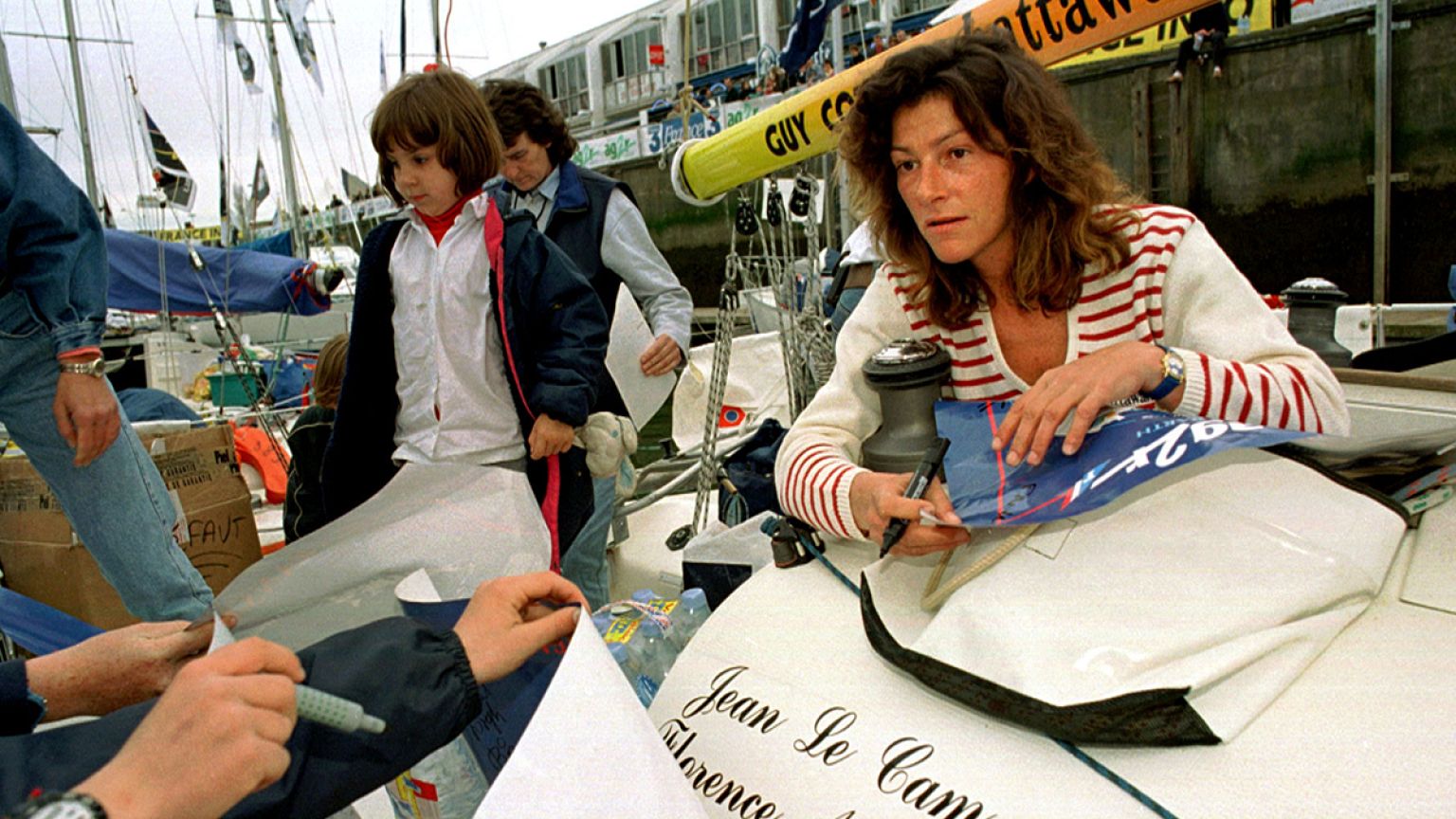 La navigatrice française Florence Arthaud prend le large pour toujours