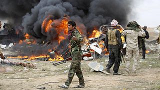 القوات العراق تواصل هجومها ضد داعش في تكريت
